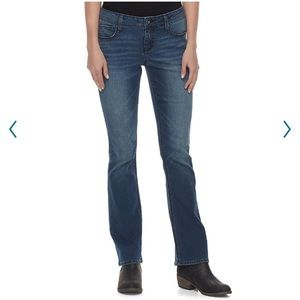 NWT Juniors' Hydraulic Emma Faded Micro Bootcut Jeans size 5/6